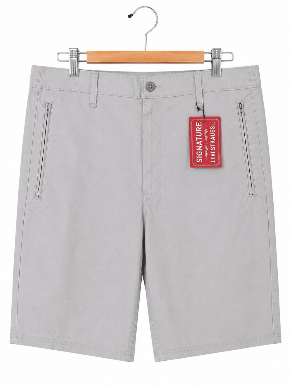 Levi's Signature Men’s Light Gray Casual Shorts